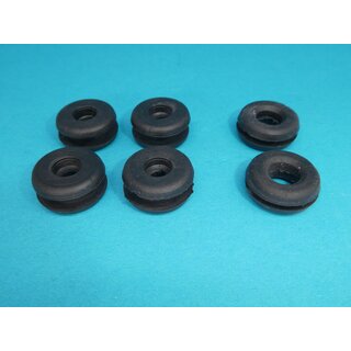 Zndapp Gummi Seitenverkleidung 2x 529-10.166 + 4x 448-10.146 CS 50 Typ 448