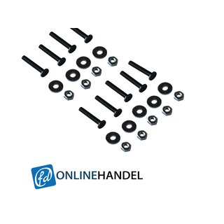 Sitzbank Zierleisten Hammerkopfschrauben 27 teiliger Satz 100% wie Original