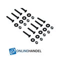 Sitzbank Zierleisten Hammerkopfschrauben 27 teiliger Satz...