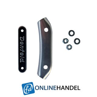 Zierleistenspange gekrpft Denfeld 46mm komplett