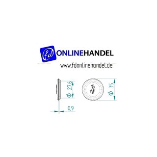 Zndapp Kettenkastengummi mit Logo GRAU