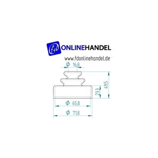 Schl�ter Eicher Hurth Getriebe Schalthebelmanschette