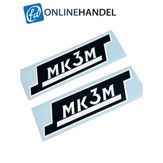Hercules MK3M Aufkleber Seitendeckel Dekor Schriftzug