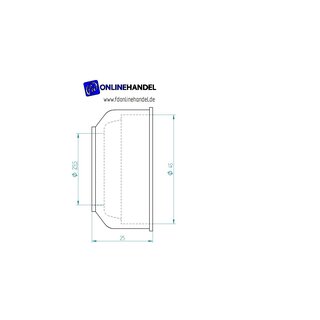 Zndapp Gabelmanschette KS 50 WC  GTS 50 517-12.167