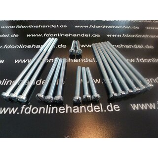 Zndapp Schraubensatz DIN84 fr 3 Gang Motor 100-01.177 Typ 278 560 561 570