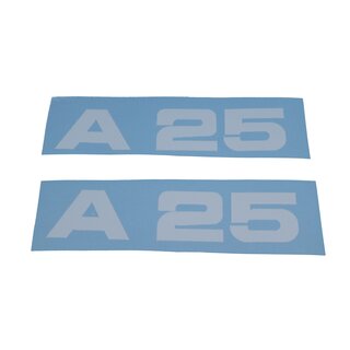 Zndapp A25 Aufkleber Verkleidung Schriftzug