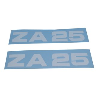 Zündapp ZA25 Aufkleber Verkleidung Schriftzug 