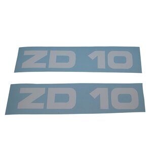 Zndapp ZD10 Aufkleber Verkleidung Schriftzug