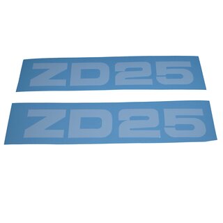 Zndapp ZD25 Aufkleber Verkleidung Schriftzug