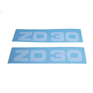 Zndapp ZD30 Aufkleber Verkleidung Schriftzug