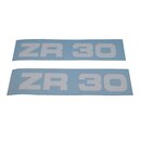 Zndapp ZR30 Aufkleber Verkleidung Schriftzug