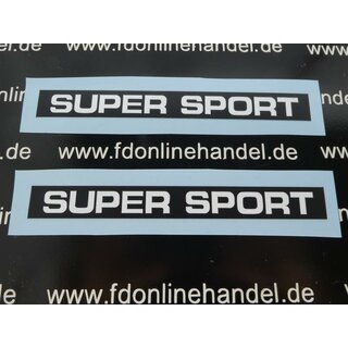 Zndapp Super Sport Aufkleber Verkleidung Schriftzug Seitendeckel