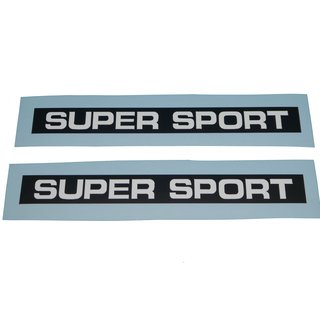 Zündapp Super Sport Aufkleber Verkleidung Schriftzug Seitendeckel