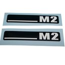 Hercules M2 Trittbrett Motorverkleidung Aufkleber...