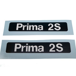 Hercules Prima 2S Trittbrett Motorverkleidung Aufkleber Verkleidung Typenbezeichnung Sticker