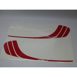 Hercules Optima 50 Prima 3 4 5 M5 Tank Dekor Aufkleber Sticker Rot