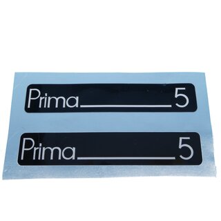 Hercules Prima 5 Trittbrett Motorverkleidung Aufkleber Verkleidung Typenbezeichnung Sticker
