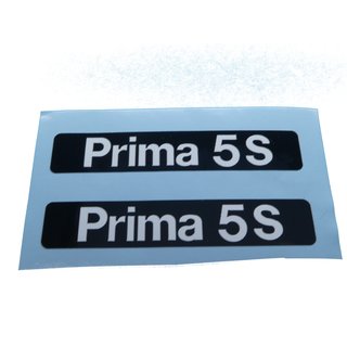 Hercules Prima 5S Trittbrett Motorverkleidung Aufkleber Verkleidung Typenbezeichnung Sticker