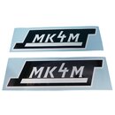 Hercules MK4M Aufkleber Seitendeckel Dekor Schriftzug