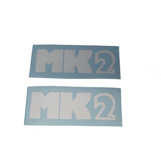 Hercules MK2 Aufkleber Seitendeckel Dekor Schriftzug