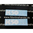 Hercules K50 RL Bj.1977-80 Aufkleber Seitendeckel Dekor...