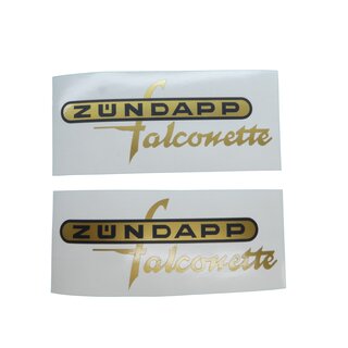 Zndapp Falconette Aufkleber Tank Dekor Schriftzug