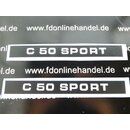 Zndapp C 50 Sport Aufkleber Verkleidung Schriftzug...