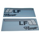 Kreidler Florett K54 LF Seitenaufkleber Set Schriftzug...