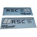 Kreidler Florett K54 RSC-S Seitenaufkleber Set Schriftzug...