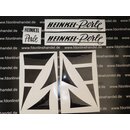 Heinkel Perle Dekorset Schriftzug Aufkleber SATZ Sticker...