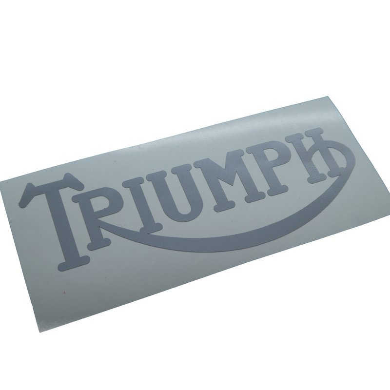 Triumph GB Schriftzug Gross 49mm x 128mm Aufkleber Sticker Silber - F, 4,95  €
