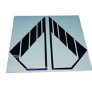 Hercules K50 Ultra LC Sitzbank Heck Dekor Schwarz