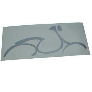 Vespa Aufkleber Roller Autoaufkleber Logo Sticker Design Silber