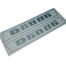 Deutz 6006 Haubenaufkleber Aufkleber Emblem Schriftzug...