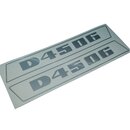 Deutz 4506 Haubenaufkleber Aufkleber Emblem Schriftzug...
