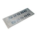 Deutz 2506 Haubenaufkleber Aufkleber Emblem Schriftzug...