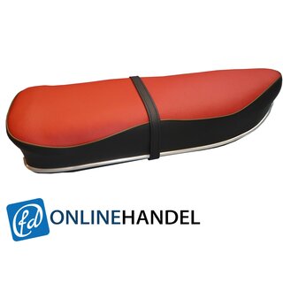 Zndapp Roller R50 RS 50 1.Serie Sitzbankbezug Rot-Schwarz