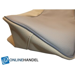 Zndapp Roller R50 RS 50 1.Serie Sitzbankbezug Weiss-Grau