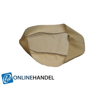 Zndapp Roller R50 RS 50 1.Serie Sitzbankbezug Weiss-Grau