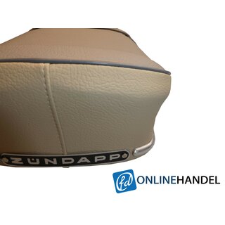 Zndapp Roller R50 RS 50 1.Serie Sitzbankbezug Weiss-Grau