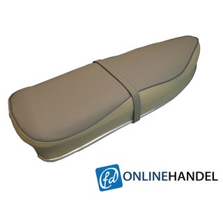 Zndapp Roller R50 RS 50 1.Serie Sitzbankbezug Weiss-Grau