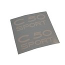 Zündapp C 50 Sport Aufkleber Verkleidung Schriftzug...